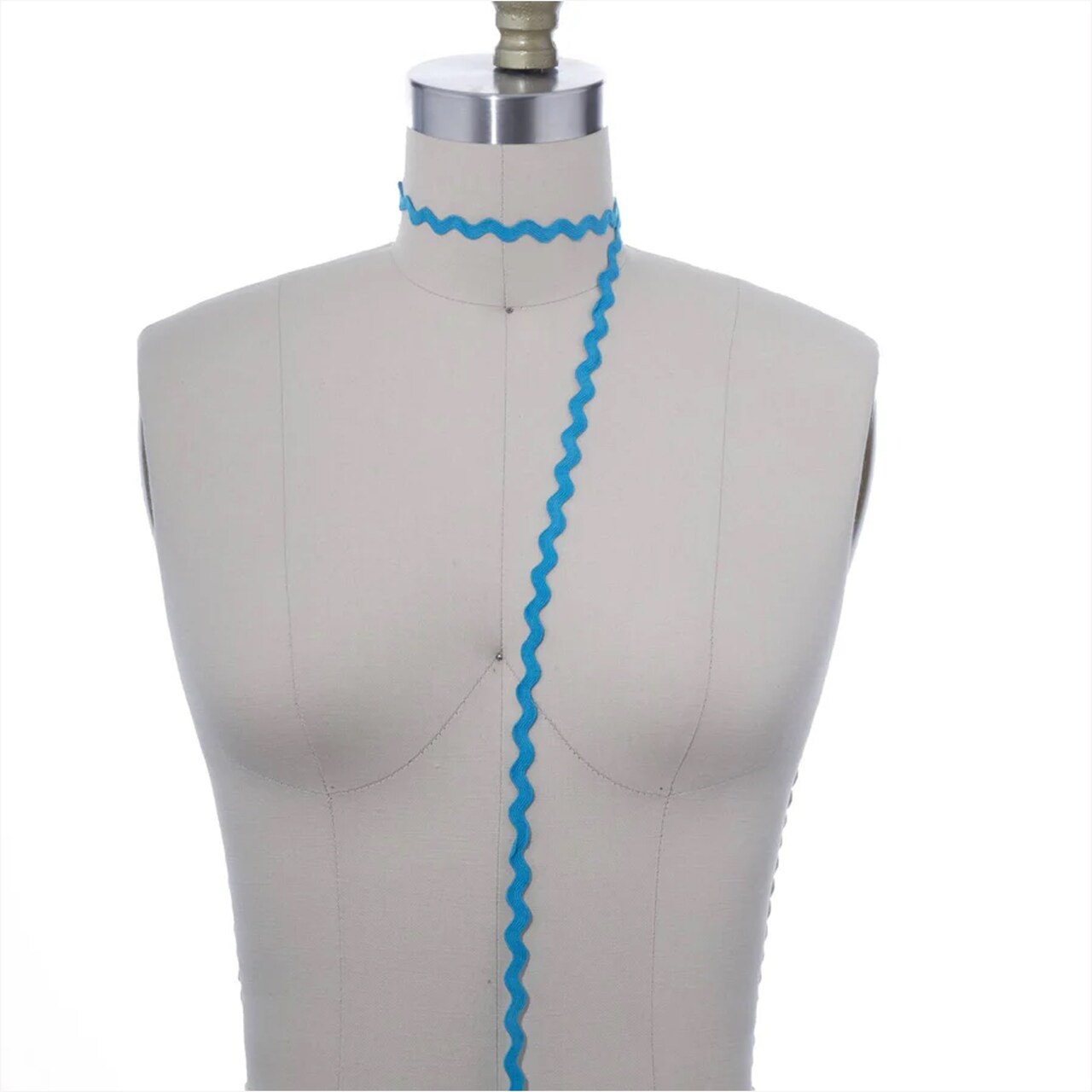 3 Yards Aqua Blue Ric Rac Ribbon Trim Decorative Zigzag Ribbon for Crafts & Sewing
